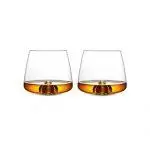 Denmark Normann Concave Bottom Crystal Kick Wine Whiskey Glass Shake Ice Cake Brandy Martell Cognac Whisky Drinking Cup Tumbler