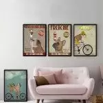 Vintage Poster | Retro Poster | Antieke Poster | Oude Poster | Kraft Poster | Retro Print | Vintage Print