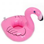 Opblaasbare Bekerhouder | Drijvende Beker Houder – Flamingo, Palmboom, Donut, Eend & Zwaan