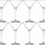 8x-cocktail-martini-glazen-transparant-260-ml-martini-serie-26-cl-