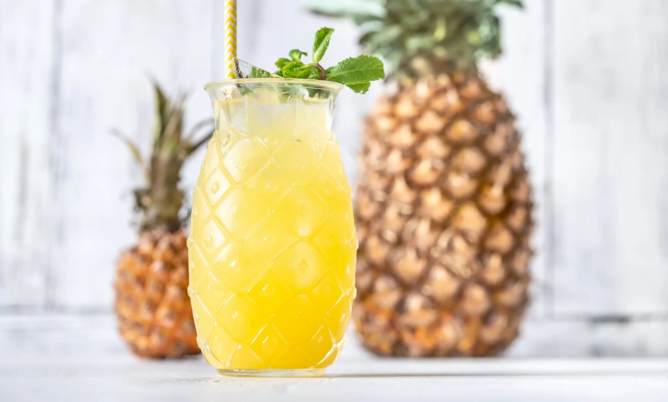 Malibu & Ananas Cocktail Recept